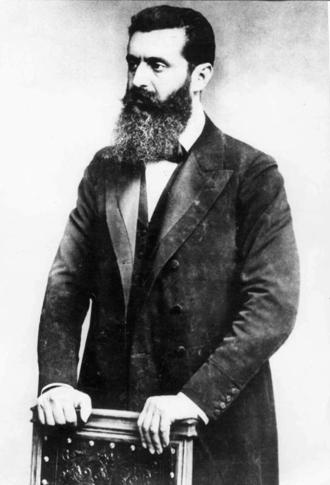 Der österreichische Journalist und Schriftsteller Theodor Herzl. herzl