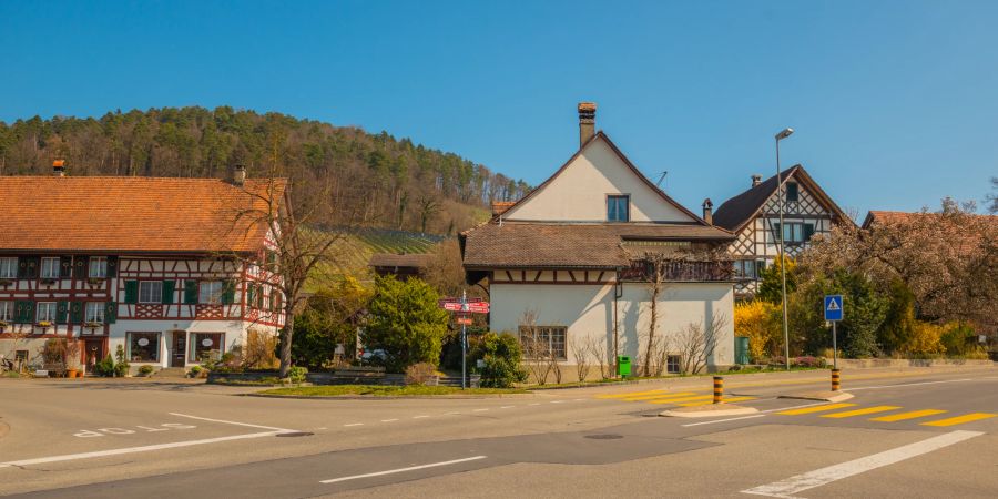 Die Gemeinde Oberstammheim im Zürcher Weinland.