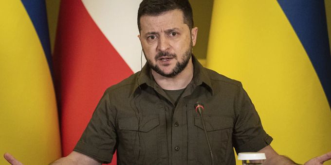 Der ukrainische Präsident Wolodymyr Selenskyj hat den Vorschlag eines EU-weiten Verbots von Einreise-Visa für russische Staatsbürger begrüsst. (Archivbild) Der ukrainische Präsident Wolodymyr Selenskyj hat den Vorschlag eines EU-weiten Verbots von Einreise-Visa für russische Staatsbürger begrüsst. (Archivbild)