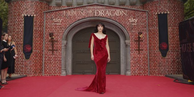 Olivia Cooke an der Premiere von «House of the Dragon» in London. Olivia Cooke Premiere
