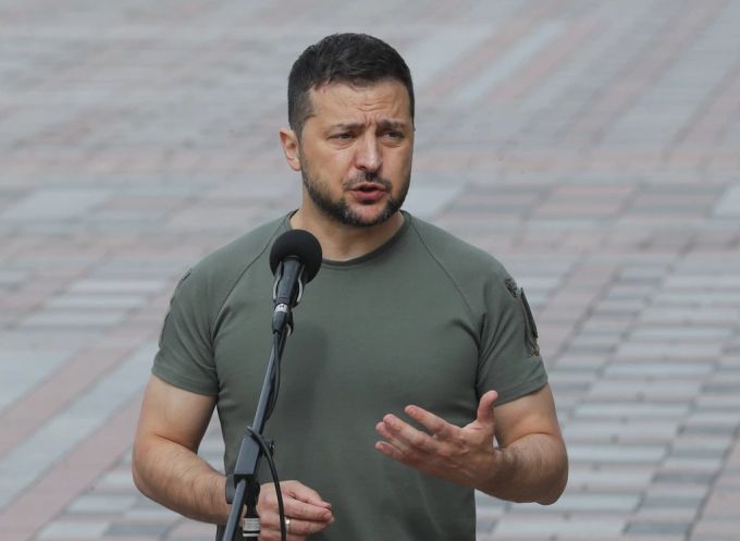 Präsident Wolodymyr Selenskyj ist zum jetzigen Zeitpunkt im Ukraine-Krieg nicht zu Gesprächen bereit. Ukraine-Krieg