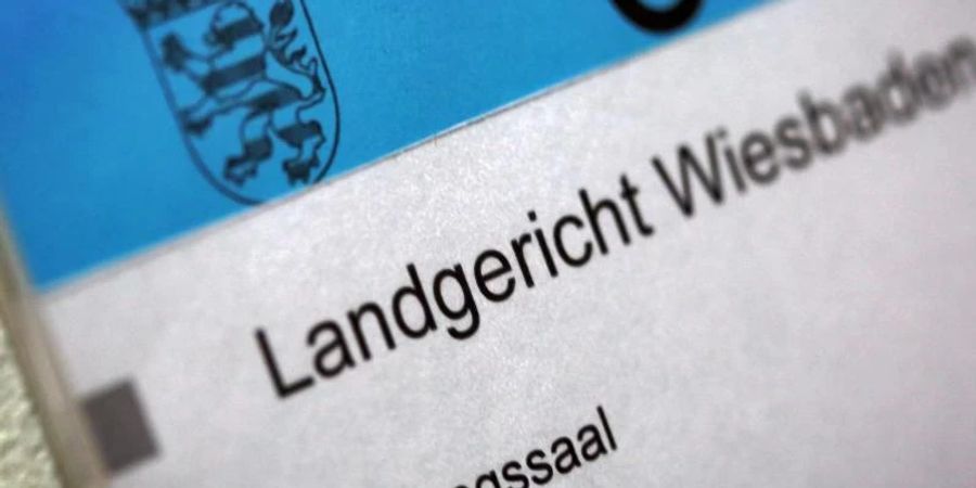 Das Landgericht in Wiesbaden. Foto: Fredrik von Erichsen/dpa