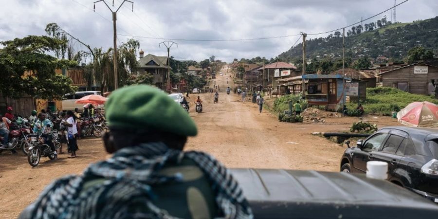 Militär in Nord-Kivu in der Demokratischen Republik Kongo