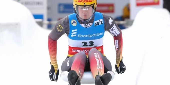Hat sich für eine Teilnahme an den Spielen in Peking entschieden: Natalie Geisenberger im Eiskanal. Foto: Friso Gentsch/dpa Hat sich für eine Teilnahme an den Spielen in Peking entschieden: Natalie Geisenberger im Eiskanal. Foto: Friso Gentsch/dpa