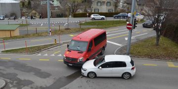 Foto Verkehrsunfall in Herisau
