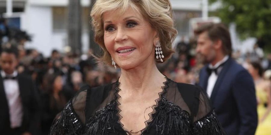 Da stand Jane Fonda anscheinend noch zu ihren Fältchen.