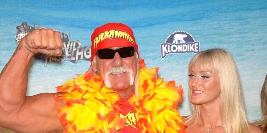 Hulk Hogan mit seiner damaligen Frau Jennifer McDaniel bei einem Event in Los Angeles.