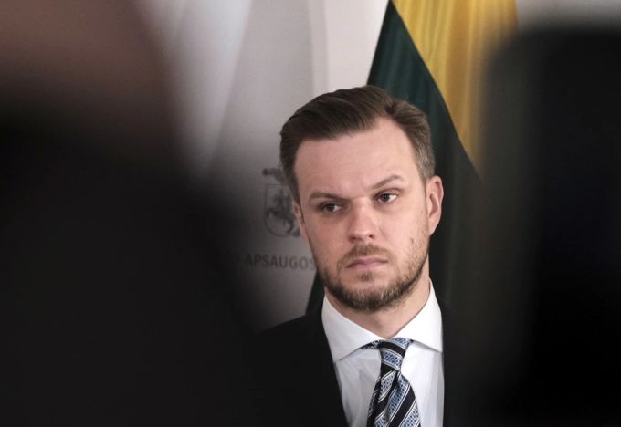 Gabrielius Landsbergis, der Litauische Aussenminister, fordert Sanktionen gegen Russland. eu