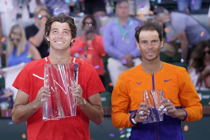 Taylor Fritz gewinnt das Masters in Indian Wells, Rafael Nadal verliert das erste Spiel in diesem Jahr. Rafael Nadal