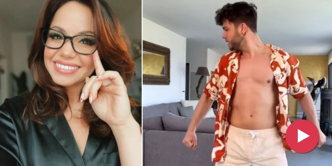 «Heisse Verlobte» - Luca Hänni schickt Christina sexy Liebes-Gruss