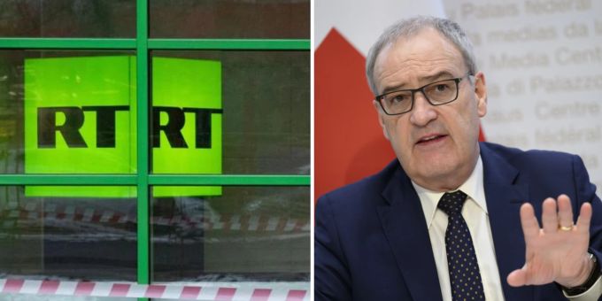 Guy Parmelin will mit dem Verbot russischer Sender vorsichtig sein. Parmelin