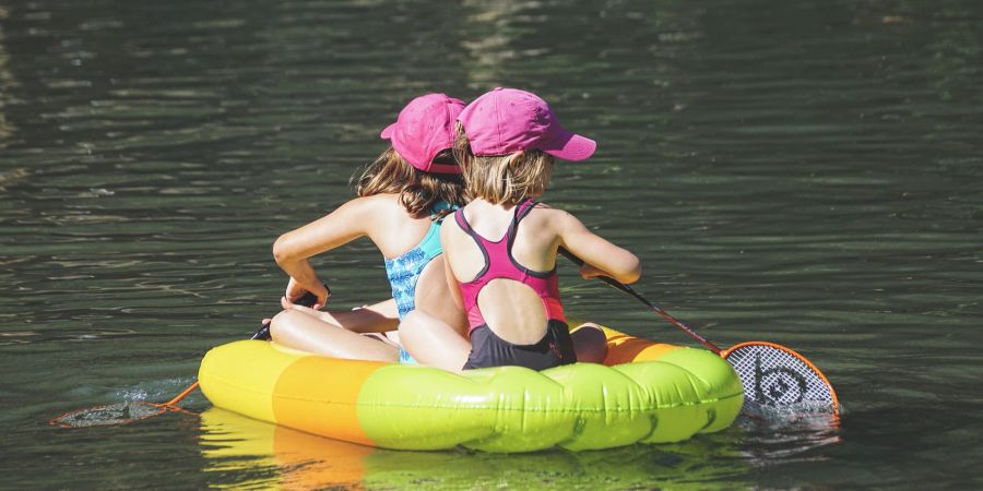 Kinder Paddeln Badmintonschläger Wasser