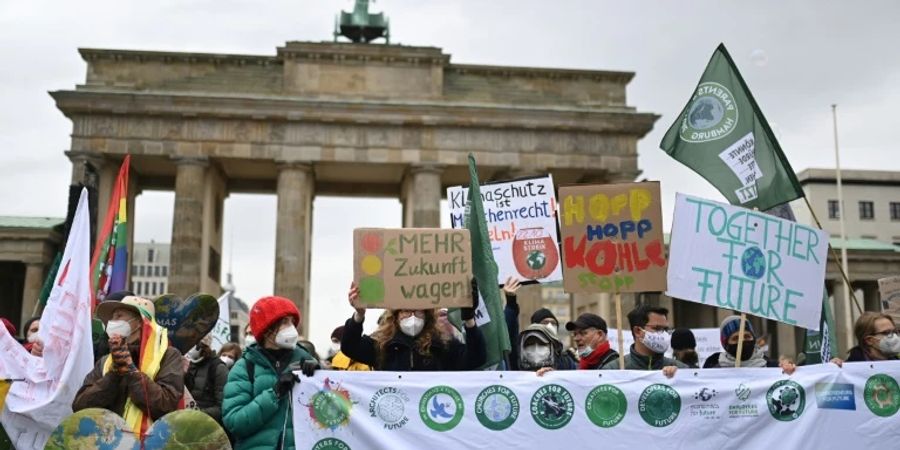 Frühere Fridays-for-Future-Demonstration in Berlin