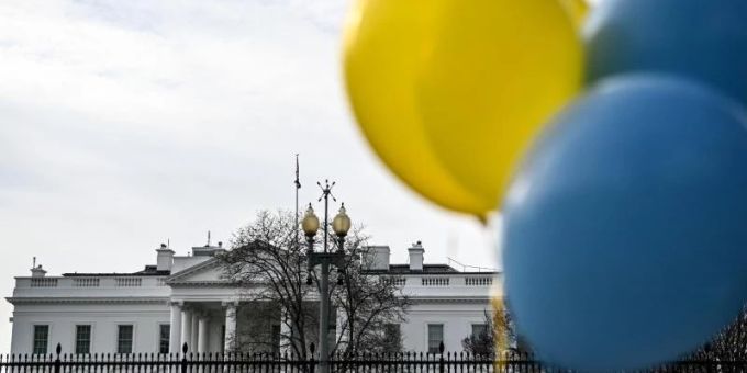 Das Weisse Haus in Washington kündigt Sanktionen gegen zahlreiche russische Oligarchen an. Foto: Britta Pedersen/dpa-Zentralbild/dpa Das Weisse Haus in Washington kündigt Sanktionen gegen zahlreiche russische Oligarchen an. Foto: Britta Pedersen/dpa-Zentralbild/dpa