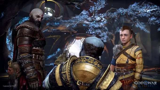 Ein Promo-Bild zu God of War Ragnarök God of war