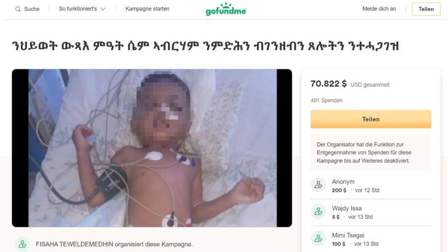 Äthiopien Unfall