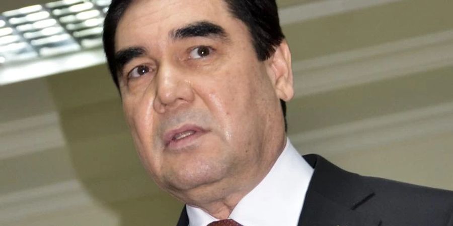 Erfüllt in Turkmenistan neben einer Vielzahl an Funktionen auch die des Regierungschefs: Gurbanguly Berdymuchammedow. Foto: Alexander Vershinin/AP/dpa