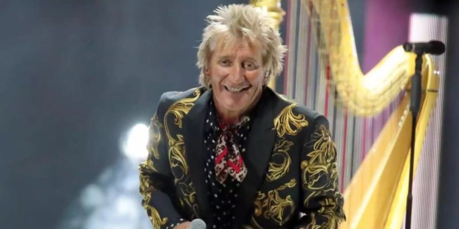 Der britische Popsänger Rod Stewart wird 77. Foto: Donald Kravitz/ZUMA Wire/dpa