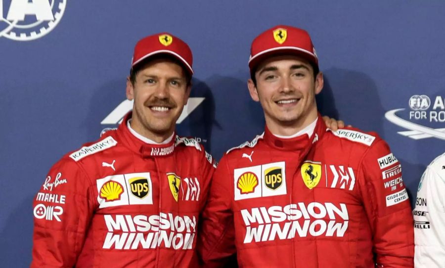 Ferrari-Duo Vettel Leclerc