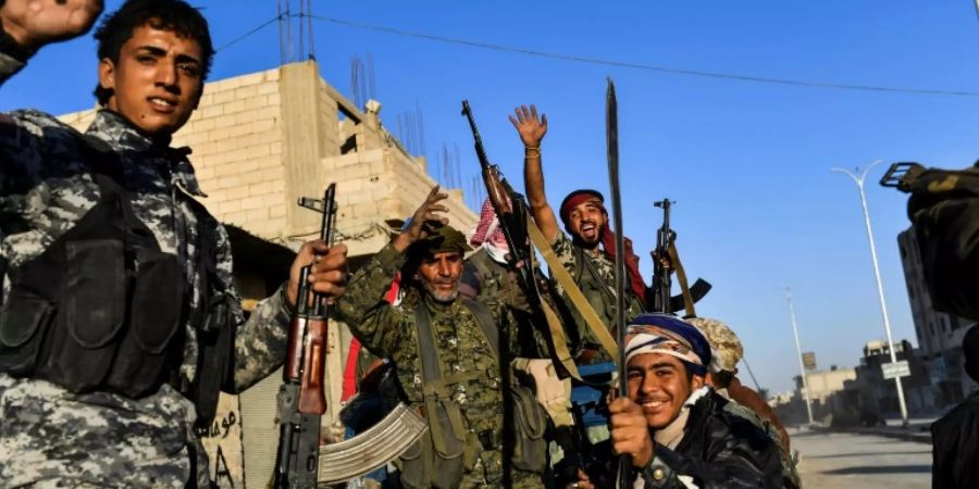 IS-Kämpfer im vergangenen Jahr in Syrien