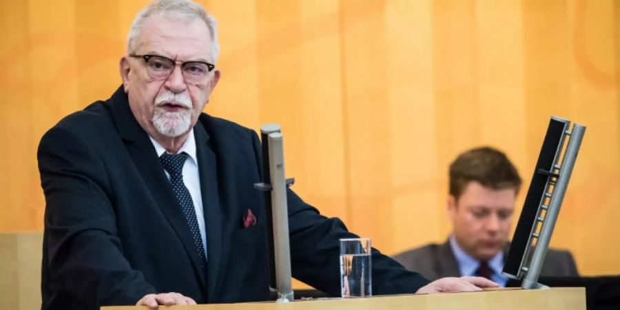 Karl-Hermann Bolldorf (AfD) im hessischen Landtag