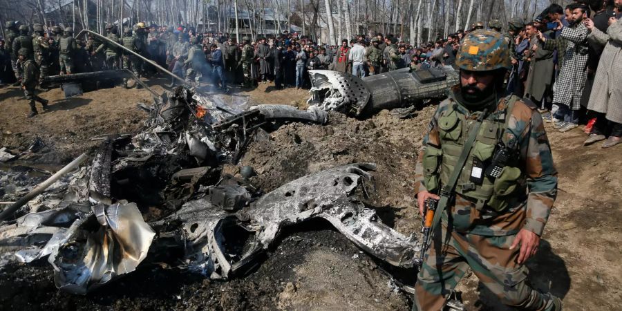 Spannungen Pakistan Indien Flugzeug