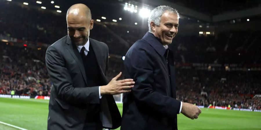 Guardiola und Mourinho.