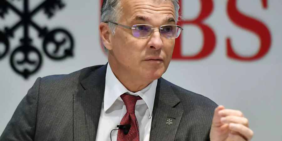 UBS-Chef Sergio Ermotti will die Investoren nach dem Urteil im Prozess in Paris beruhigen: Die Ausschüttungen an Aktionäre würden nicht angetastet. (Archiv)