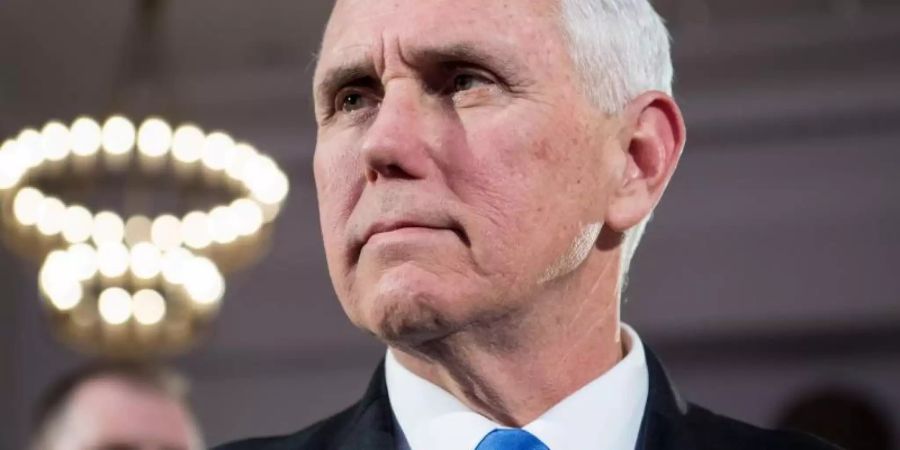 US-Vizepräsident Mike Pence kann als Stellvertreter von Donald Trump als der Top-Act der Sicherheitskonferenz bezeichnet werden. Foto: Sven Hoppe