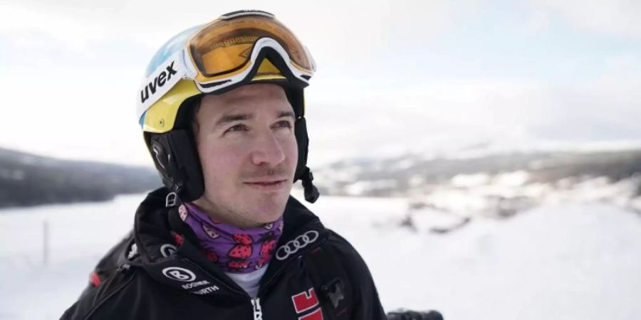 Felix Neureuther will bei der WM in Are im Slalom glänzen. Foto: Michael Kappeler