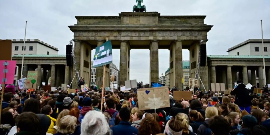 Schülerstreik für mehr Klimaschutz in Berlin