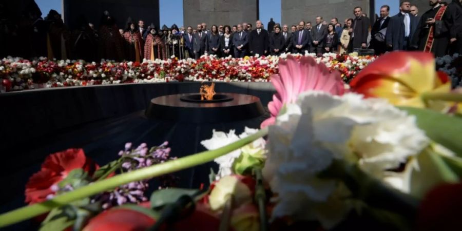 Gedenkfeier in der armenischen Hauptstadt Eriwan