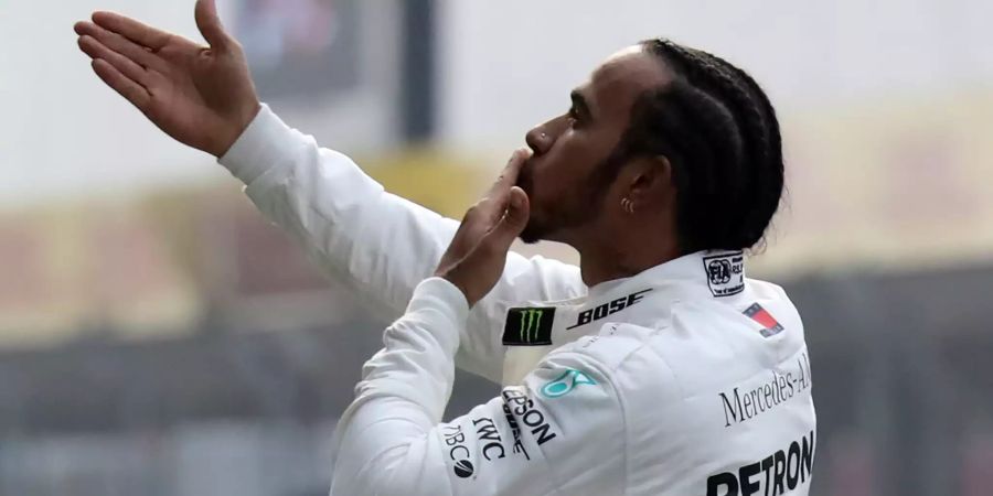 Lewis Hamilton ist der WM-Sieg in der Formel 1 kaum noch zu nehmen.