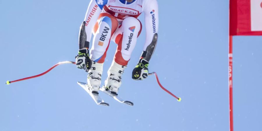 Gilles Roulin fährt im Super-G auf dem Stoos überlegen zum Schweizer Meistertitel