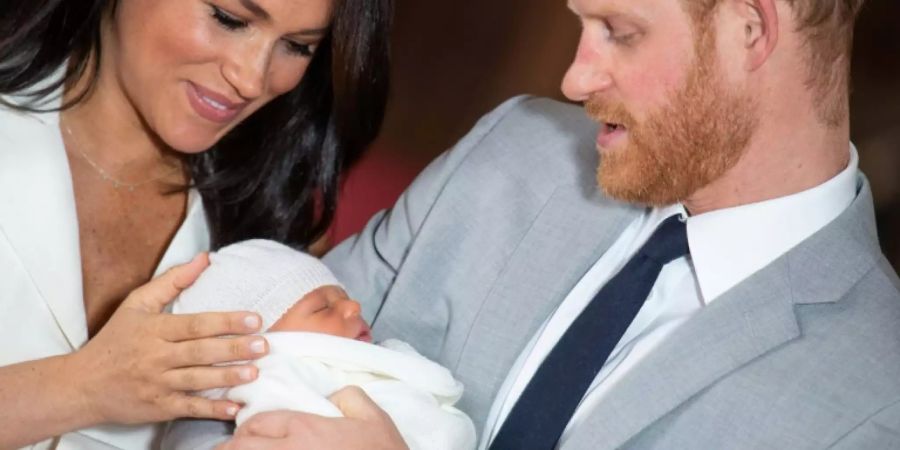 Meghan und Prinz Harry mit Archie