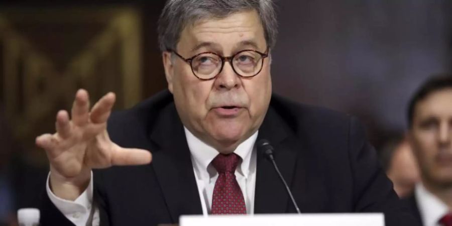 William Barr Justizminister USA