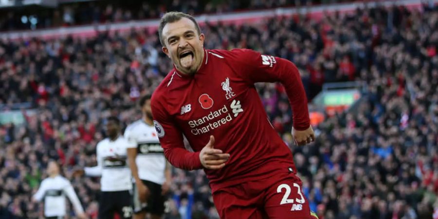 Xherdan Shaqiri FC Liverpool.