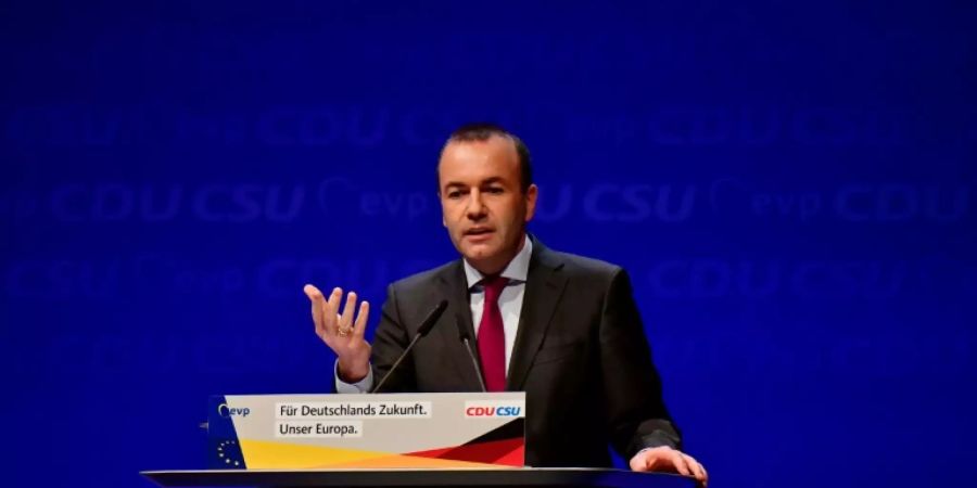 EVP-Spitzenkandidat Weber
