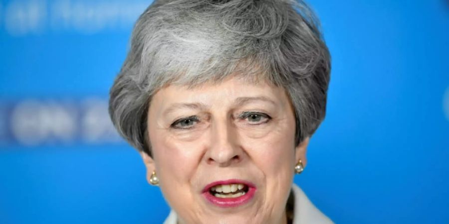 Die britische Premierministerin Theresa May