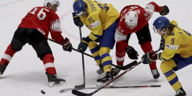 Eishockey WM Schweiz Schweden