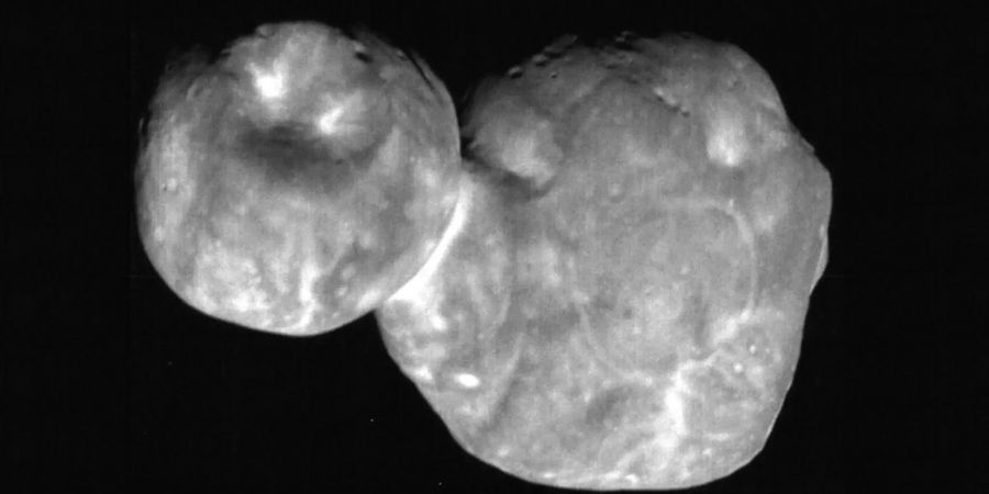 Der «Weltraum-Schneemann» befindet sich am Ende unseres Sonnensystems. Bild: Nasa