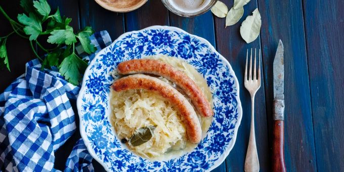 Sauerkraut ist nicht nur lange haltbar, sondern enthält auch einen Stoff gegen Entzündungen. Bild: iStock Sauerkraut Lebensmittel