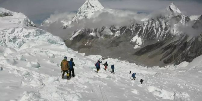 Mount Everest Bergsteiger