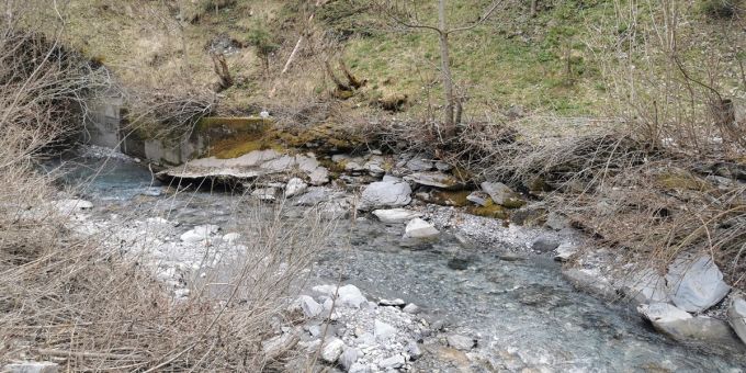 Der Turniglbach in Trin