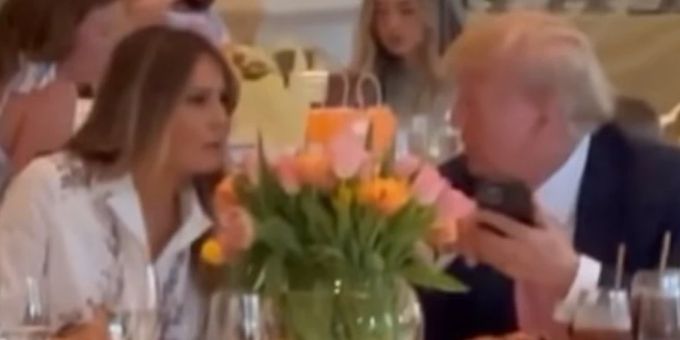 Beim Osterbrunch - Melania zeigt sich erstmals seit Trumps Anklage