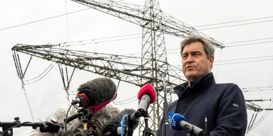 Markus Söder fordert eine Änderung des Atomgesetzes.