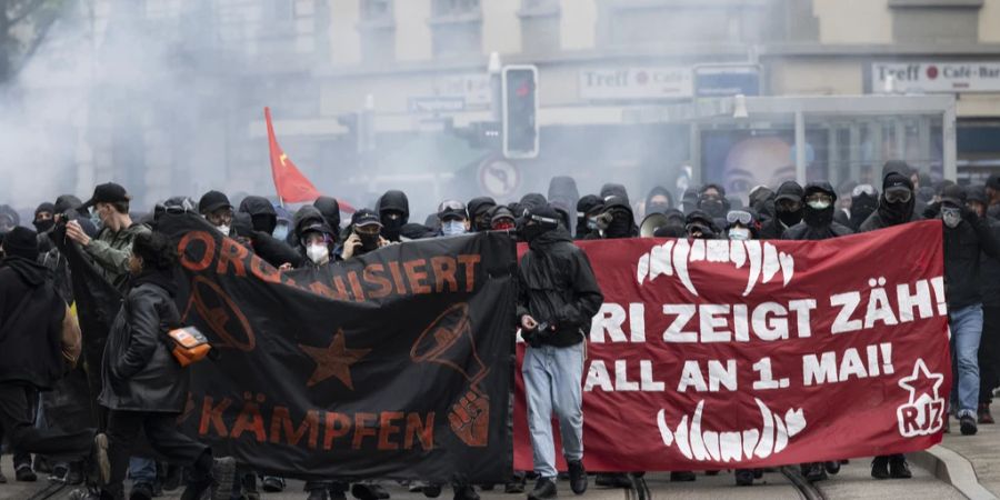 1. Mai Zürich Krawalle