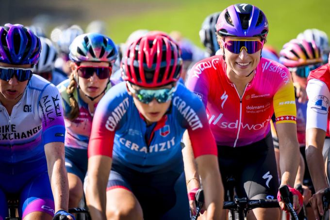 Das Team SD Worx dominiert die Saison. Marlen Reusser