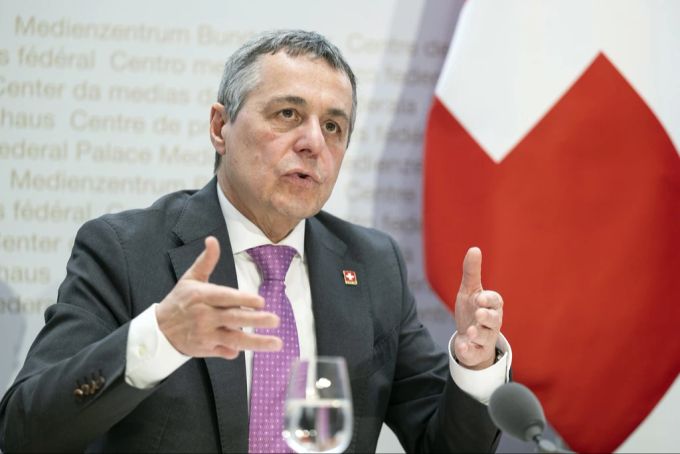 Aussenminister Ignazio Cassis. cassis