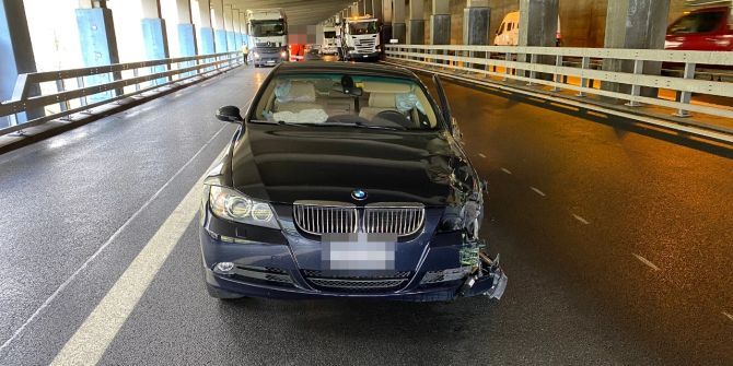 Unfall auf der A2 bei Gurtnellen